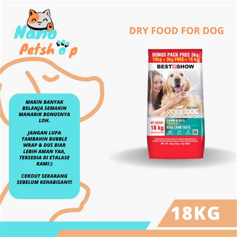 Jual Dog Food 18Kg Terlengkap & Terbaik - Harga Murah Maret …