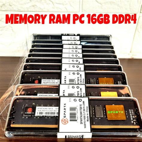 Jual Ram Pc 16Gb Murah & Terbaik - Harga Terbaru April 2024 - tokopedia