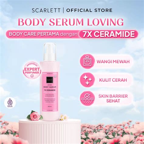 Jual Scarlett Scarlett Whitening Body Serum Loving Original April …