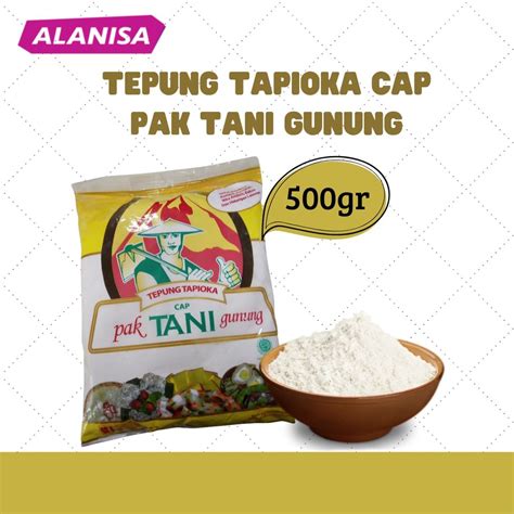 Jual Tepung Tapioka Cap Pak Tani Gunung Termurah