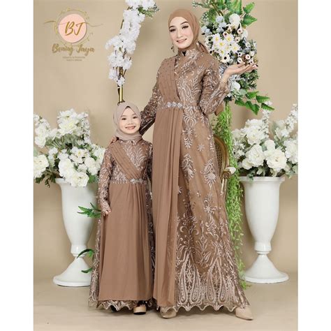 Jual gamis couple anak kekinian terbaru