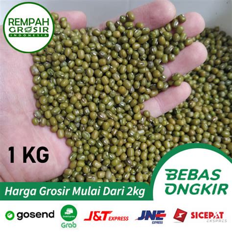 Jual kacang hijau ijo burma super premium 1kg 【Kabar】