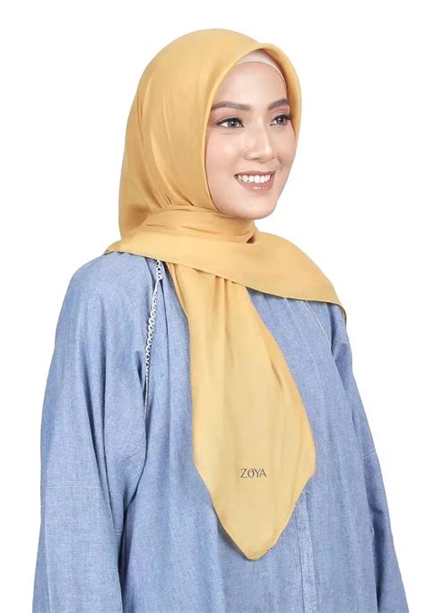 Jual kerudung segi empat zoya model 【Dibarui】