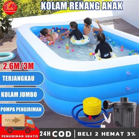 Jual kolam renang jumbo original terbaru