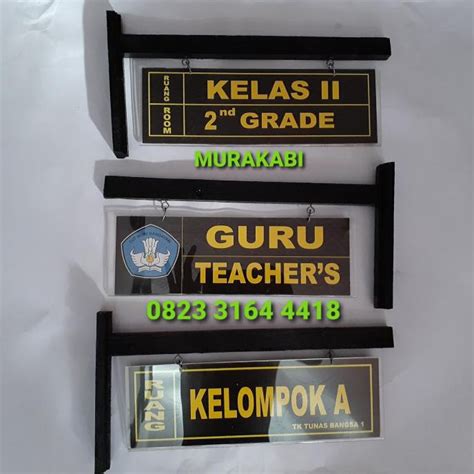 Jual papan nama ruang kelas terlengkap 【χувቼթиςеλиδፔни】