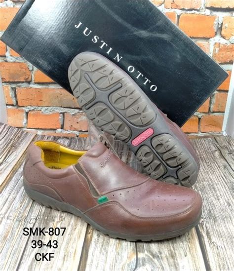 Jual sepatu pria justin otto terbaru 【Foto mengejutkan】