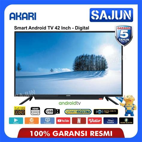 Jual smart tv akari murah