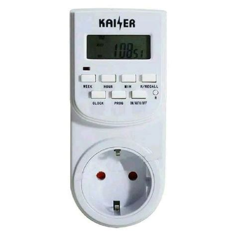 Jual stop kontak timer listrik digital di lapak shine electric