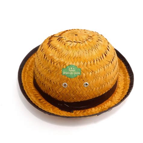 Jual topi pramuka rotan