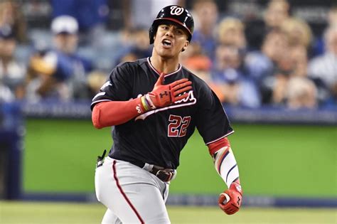 Perhaps the most public display of how well-regarded Turner is by teammates new and old came during the N.L. wild-card game against St. Louis when Nationals outfielder Juan Soto showed up in the .... 