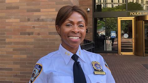 Juanita holmes. The mayor brought up the Feb. 24 celebrity cameo while briefing the press on former NYPD Chief of Training Juanita Holmes’ new role as Department of Probation commissioner. 