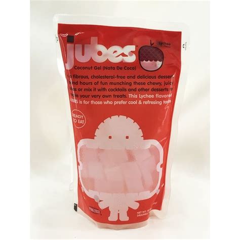 Jubes Lychee Nata De Coco Jelly Toppings - Instacart