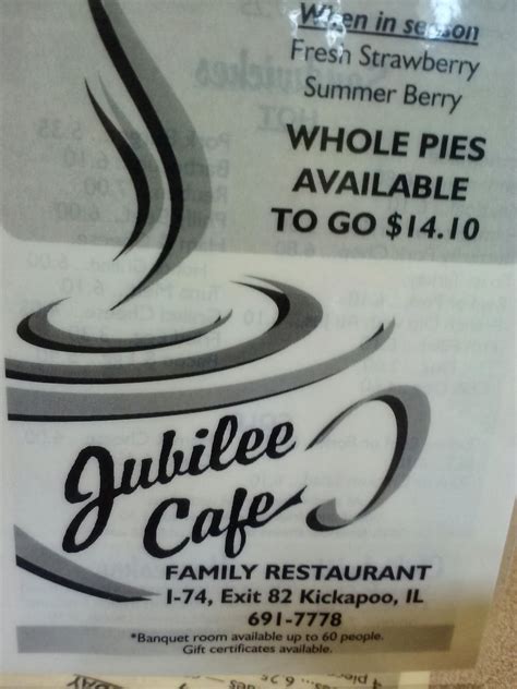Come and eat! Jubilee Cafe offers freshl