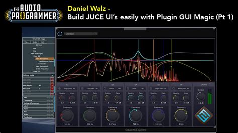 Juce gui components.  All of the Juce GUI elements are subclassed from Component. ...