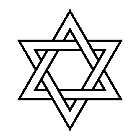 Judaism Symbol Drawing