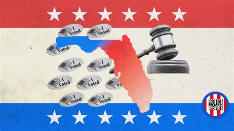 Judge blocks Florida legislation restricting voter eligibility, deems it unconstitutional