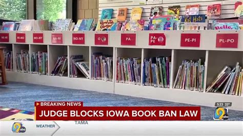 Judge blocks key parts of Iowa law that bans some school library books and forbids discussion of LGBTQ+ issues