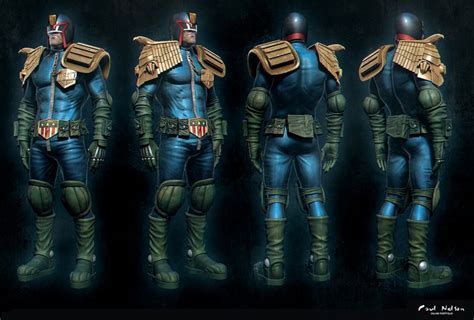 Judge dredd character model