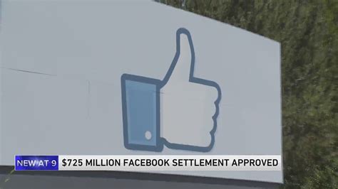 Judge gives $725M Facebook settlement final approval