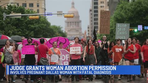 Judge grants temporary order in case of woman suing Texas over abortion ban