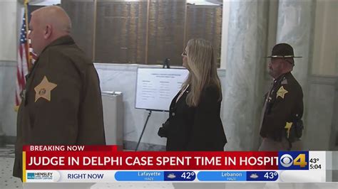 Judge overseeing Delphi murders case against Richard Allen suffers 'urgent medical condition'
