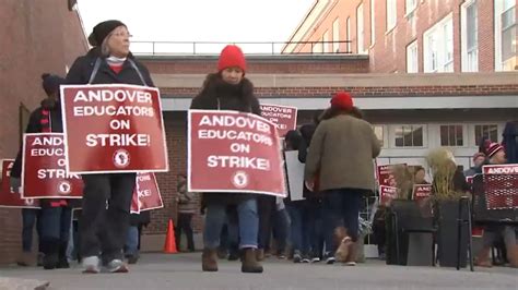 Judge rules Andover teachers union will face fines for each day strike continues