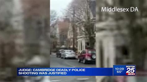 Judge rules deadly officer-involved shooting in Cambridge was justified
