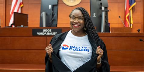 This year’s keynote speaker is Judge Vonda Bailey Shaw, who is not only an alumna of Dallas College but is also a family court judge in Dallas County. Shaw grew up in Oak Cliff and has undergraduate and graduate degrees from the University of Texas at Arlington. After working as a probation officer, she enrolled at Thurgood Marshall School …. 