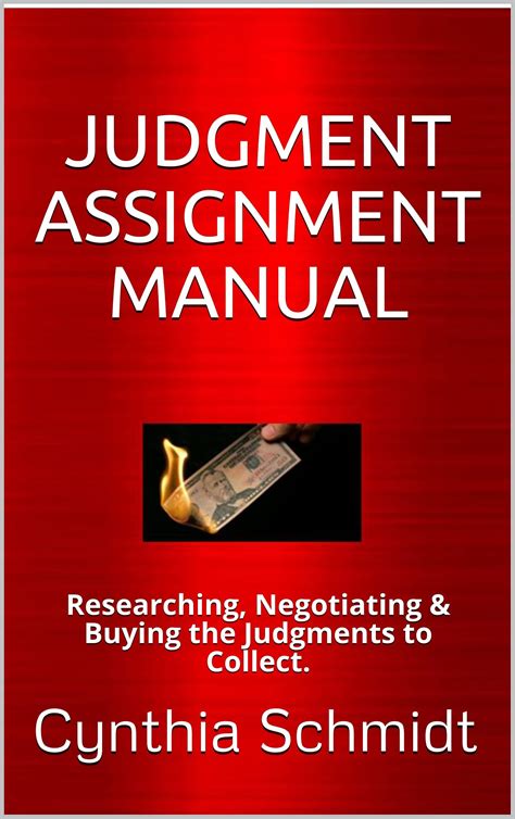 Judgment Information Manual Guide