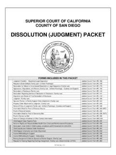 Judgment Traffic Court Packet Dissolution