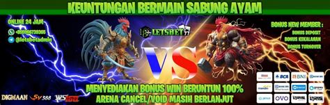 Judi slot games sabung ayam. Mimpi mancing ikan.