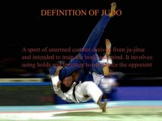 Judo is derived from