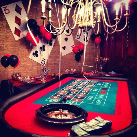Juegos de casino para jugar en una fiesta.