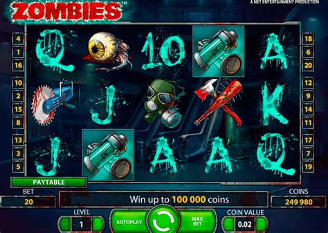 Jugar a la máquina tragamonedas zombie gratis.