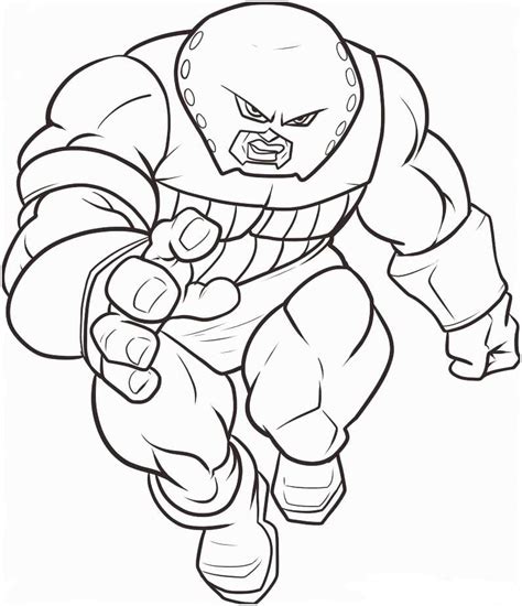 Juggernaut Coloring Pages
