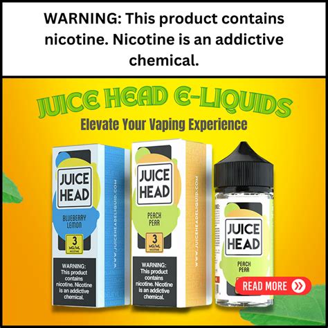 Juice Head: Elevate Your Vaping Experience with Premium E-Liquids