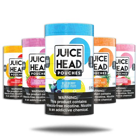 Juice head pouches. Juice Head is an industry leading nicotine brand offering a wide selection of products including freebase eliquids, salt nicotine eliquids, vape disposables pouches and more! WARNING: This product contains nicotine. Nicotine is an addictive chemical. FREE Shipping on Orders $75+ | See Shipping Restrictions. 