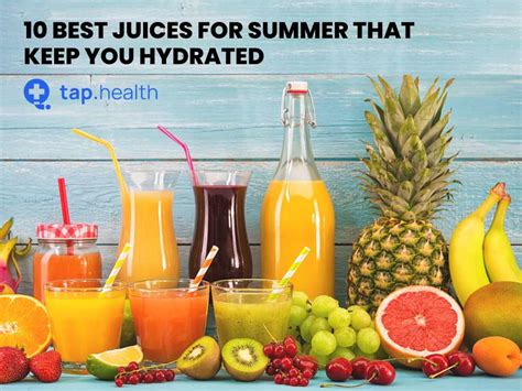 Juices That Keep You in Shape