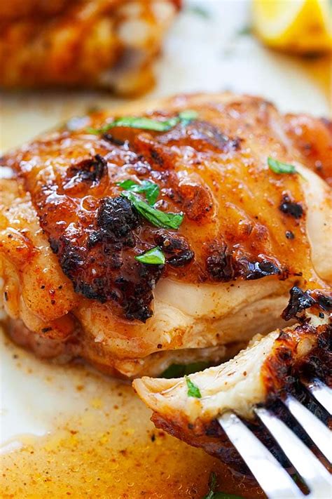 Juicy Grilled Chicken Thighs - Rasa Malaysia