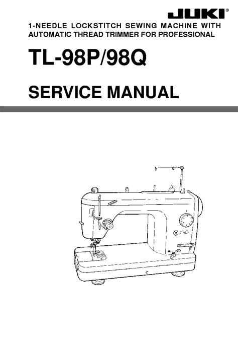 Juki tl 98p tl 98q service manual. - Viking husqvarna daisy 250 nähmaschine handbuch.