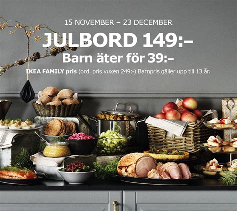 Julbord ikea