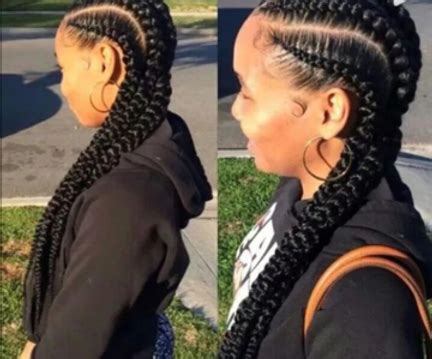 You may require hair extensions to achieve the desired length and fullness. 6. Cornrow Braids. Cornrows are one of the most simple and popular braided styles and are loved for their versatility. The hair is braided close to the scalp using the underhand technique, which gives them a raised appearance.. 