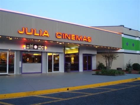 Julia 4 cinemas movies. Julia 4 Cinemas, Florence movie times and showtimes. Movie theater information and online movie tickets. Toggle navigation. Theaters & Tickets . Movie Times; My Theaters; Movies . Now Playing; New Movies; ... Julia 4 Cinemas. Read Reviews | Rate Theater 1110 South Irby Street, Florence, SC 29501 (843) 665-5064 | View Map. ... 