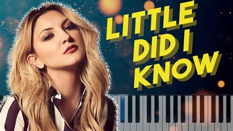 Julia Michaels - Little Did I Know (Official Video) - YouTube