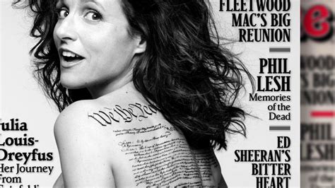 Julia louis dreyfus nudes. Watch on. Julia Louis-Dreyfus has nothing but love for her son Charlie Hall's performance on "The Sex Lives of College Girls" — even his sex scenes. The 62-year-old actress shared on ... 