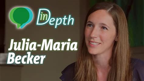 Julia maria becker. Julia was designed for high performance.  Created to solve the ...