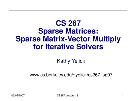 Julia sparse matrix solver.  As sparse matrices get larger, iterative solvers ...