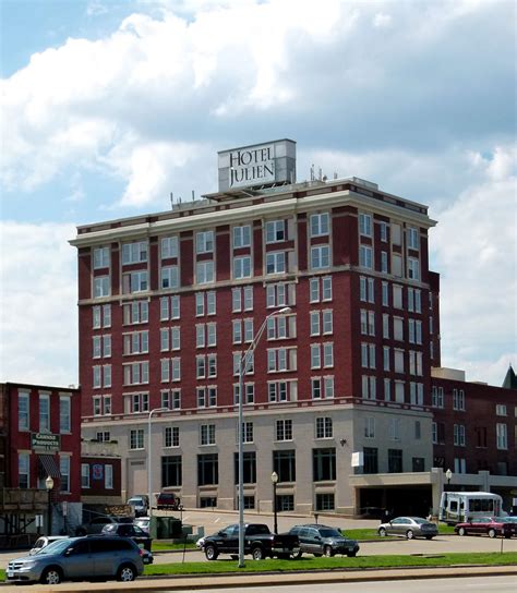 Julien hotel dubuque. Hotel History 200 Main Street Dubuque, IA 52001 563.556.4200 www.hoteljuliendubuque.com Timeline 1839 Written histories of Dubuque indicate that there has been a hotel or inn on the same corner of Main and Second Streets since 1839. _____ 1843 Built in 1843 the four-story Waples House (the first structure that bore the name … 