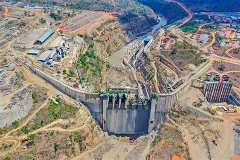 Julius Nyerere Hydropower Plant and Dam The Arab Contractors