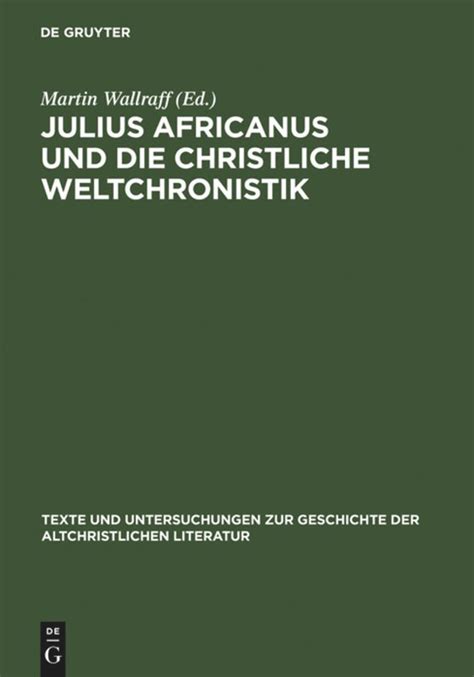Julius africanus und die christliche weltchronik. - Science chapters ancient orbiters a guide to the planets.
